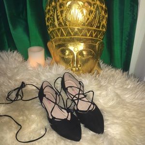 Lace-Up (around the ankle) Flats